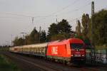 Die WLE 23 zieht ...  Niklas Eimers 06.11.2011