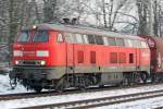 BR 225 Die 225 006-6 in Ratingen-Lintorf am 26.01.2010