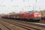 225 029-8 mit Planwagen ...  Gilbert Coletti 15.05.2010