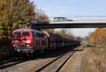 225 004-1 durchf�hrt Meckenbeuren ...  Maximilian Sch�n 29.10.2010