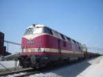 5250.05-5 der arco Transportation mit Bauzug am V�hringer Baggersee,am 28.4.2008 ...