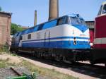 228 758-9 war zu Gast beim Sommerfest in Halle, am ...