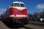 118 749-1 der DR, ...  Volker Francke 23.03.2011
