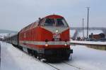 BR 229 MEG 302 (229 173) am 06.02.2010 im Bahnhof Cranzahl.