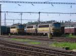 230 104-2, 230 039-0 und eine weitere 230er stehen am ...