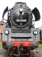 br-2310-dr-3510 Museumslok BR 35 1113 aus Nossen im S�chsisches Eisenbahnmuseum Chemnitz-Hilbersdorf anl�sslich des Heizhausfestes 2009.