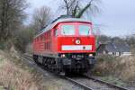 Die 232 379-8 bei der Einfahrt in Wülfrath Flandersbach , ... Die 232 379-8 bei der Einfahrt in Wülfrath Flandersbach , ...