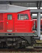 232 209-7 im Seitenprofil. Die Lok brachte am 06.12.2009 den ...