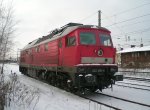 BR 232 Lokportraits 232 498 am 05.01.2010 abgestellt in Brandenburg Hbf.