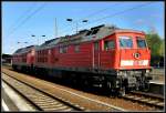 232 083-6 und 232 414-3 im Bhf Sch�nefeld. am ...