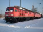 232 650-2 ex.Bh Dresden Friedrichstadt und 232 687-4 ex.Bh Halle ...
