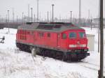 232 330-1 abgestellt am 07.02.2010 in Angerm�nde  ...