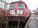 In diesem Jahr steht 232 633(ex Bh Rostock Seehafen),zusammen mit ...