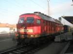 BR 232 Lokportraits Hier 232 349-1, beim rangieren am 6.3.2010 in Angerm�nde.