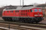 232 635-3 wartet in Magdeburg Hbf auf die Weiterfahrt in ...