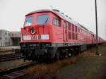 BR 232 Lokportraits Am 23.M�rz 2010 verlie� die 232 492(ex.Bh Rostock Seehafen)ihren letzten Abstellort Mukran zur Verschrottung.