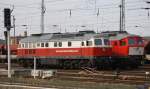 BR 232 Lokportraits 232 484-6 und 232 903-5 am 30.03.10 in Cottbus.