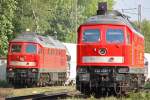 232 428 und 232 469 am 21.5.10 in Ratingen-Lintorf  ...