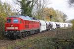 Die 232 280-8 in W�lfrath Flandersbach , am 03,11,09  ...