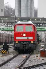 Die 232 379-8 im Rheinkalk Werk W�lfrath , am 25,11,09 ...