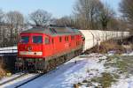 232 654-4 bei der Ausfahrt aus W�lfrath Flandersbach , am ...