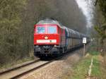 BR 232 mit Zugen 232-472 am 20.04.2010 bei Arnschwang