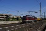 Dieselok der BR 232 in Lehrte am 17.06.2010.  ...