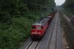 BR 232 mit Zugen 232 379-8 mit einem Schrottzug in Duisburg Neudorf am 12.06.2010