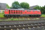 233 233-6 beim Rangieren in Iphofen am 17.06.2010 (Rene)  ...