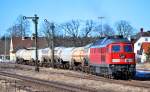 Meine ersten Ludmilla Bilder :-) 233 594 mit Kesselwagenzug am ...