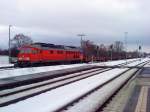 BR 233 mit Zugen 233 510-7 bei der Durchfahrt in Marktredwitz, am 26.02.10