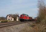 BR 233 mit Zugen 233 510 am 23.04.2010 bei Altmannshof
