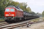 233 233 mit Panzerzug ...  Thomas Welzel 16.11.2011