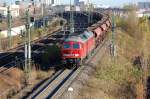 Nachdem die 233 127-0 ...  Volker St�ckmann 26.11.2011