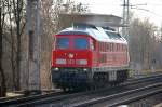 234 242-6 Richtung Bernau, 17.01.11 Berlin-Karow.  ...