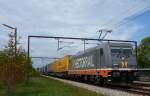 HECTORRAIL 241.010 mit Transit-G�terzug, Ejby, Fyn 18.05 2010  ...