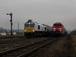 Die 247 052 mit ...  Christian Maier 12.11.2011