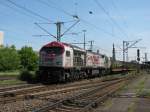 br-250-tiger OHE 250 '330092' zieht am 21.05.'10 einen Leerzug durch Lehrte