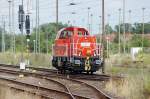 br-260---261-voith-gravita 260 001-3 (261 001-2) der northrail als LZ in Stendal in Richtung Magdeburg. 30.07.2010