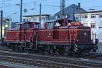 Die 260 770-3 und ...  Daniel Meyer 27.11.2009