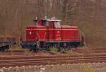 Im Rheydter Rangierbahnhof steht ...  Andreas Strobel 03.04.2012