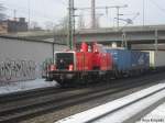 BR 262 262 005 in Hamburg Harburg am 20.02.10