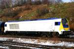 BR 263 Voith Maxima 30 CC Maxima 30CC 001 der Ox-traction in Blankenburg/Harz; 23.12.2009