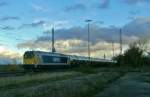 Hier f�gen sich die Farben der Voith Maxima 40 CC ...