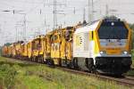 SGL V500.06 am 7.6.10 in Ratingen-Lintorf mit J.Hubert Bauzug der ...
