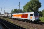 In Magdeburg-Buckau konnte heute Morgen, 17.06.2010, eine Maxima (264 012-6) ...