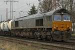 br-266-class-66---jt42cwr DE 6304 vermutlich im Einsatz f�r HGK durchf�hrt am 12.12.09 Ratingen-Lintorf.Auf der Seite sah man noch den alten DLC Schrifftzug
