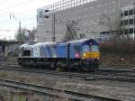 6603 der SNCF Fret Benelux war am 29/12/09 in Aachen-West ...