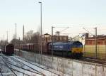 br-266-class-66---jt42cwr Am 23.01.2010 sind 29004 und 29003 (am Zugschluss) mit dem Kohlependel von Profen nach Chemnitz-K�chwald in Chemnitz-Sch�nau unterwegs.