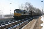 br-266-class-66---jt42cwr HHPI-Lok 29006 als Zuglok vor dem Kohlependel von Profen nach Chemnitz durchf�hrt am 09.03.10 den Hp Glauchau-Sch�nb�rnchen.